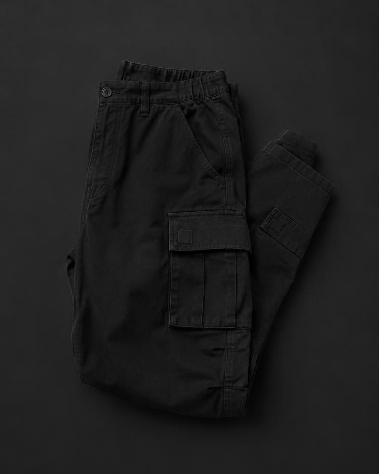 Cargo Pants — Black, pants by Veltra